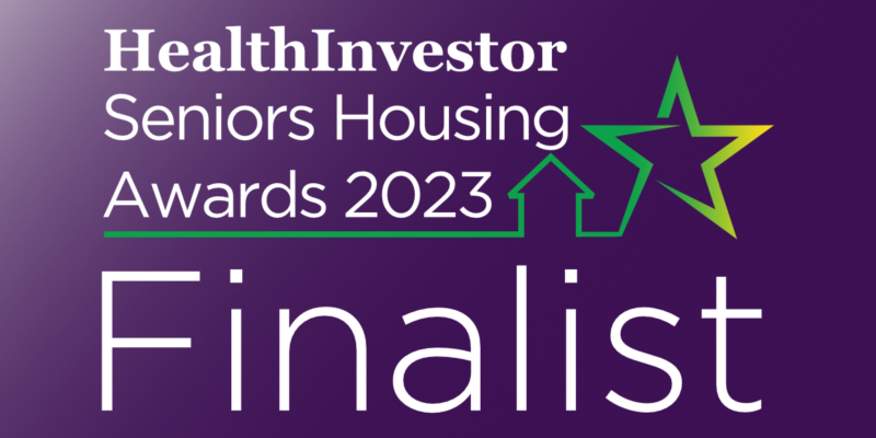 HealthInvestor Seniors Housing Awards 2023 Logo