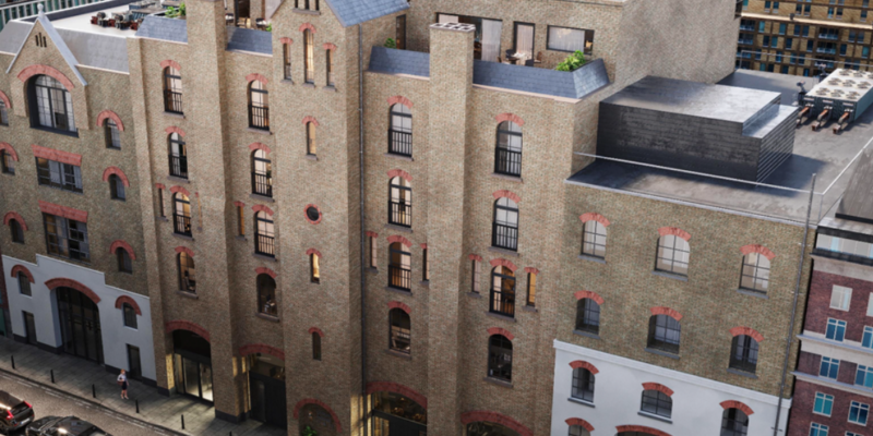 CGI of the completed project in Covent Garden